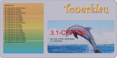 Toner 3.1-CF217XL kompatibel mit HP CF217A / 17A