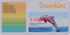 Toner 3.1-CF230XXL kompatibel mit HP CF230X / 30X