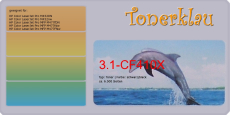 Toner 3.1-CF410X kompatibel mit HP CF410X / 410X