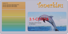 Toner 3.1-CF531A kompatibel mit HP CF531A / 205A