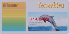 Toner 3.1-CF532A kompatibel mit HP CF532A / 205A
