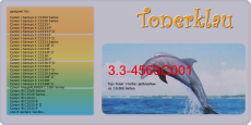 Toner 3.3-4563C001 kompatibel mit Canon 4563C001 / T10 y