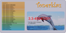Toner 3.3-4564C001 kompatibel mit Canon 4564C001 / T10 m