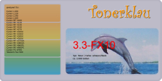 Toner 3.3-FX10 kompatibel mit Canon FX-10 / 0263B002