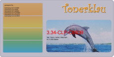 Toner 3.34-CLP-C660B kompatibel mit Samsung CLP-C660B / ST885A