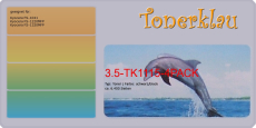 Toner 3.5-TK1115-4PACK kompatibel mit Kyocera TK-1115 / 1T02M50NL0