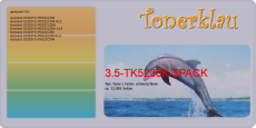 Toner 3.5-TK5230K-5PACK kompatibel mit Kyocera TK-5230K / 1T02R90NL0