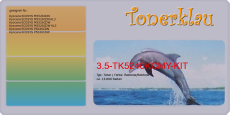 Toner 3.5-TK5240KCMY-KIT - Rainbow Kit / 4er Pack kompatibel mit Kyocera TK-5240 K/C/M/Y