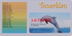 Toner 3.6-TN1050 kompatibel mit Brother TN-1050