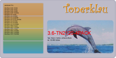 Toner 3.6-TN2120-4PACK [ 4er Pack  ] kompatibel mit Brother TN-2120