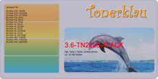 Toner 3.6-TN2220-4PACK kompatibel mit Brother TN-2220 / TN2220