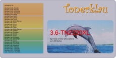 Toner 3.6-TN2220XL kompatibel mit Brother TN-2220
