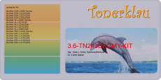 Toner 3.6-TN243BKCMY-KIT 4-farbig kompatibel mit Brother TN-243Y / TN243