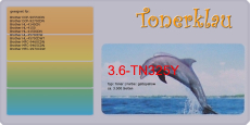 Toner 3.6-TN325Y kompatibel mit Brother TN-325Y