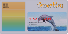 Toner 3.7-45807111 kompatibel mit Oki 45807111