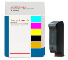 Tintenpatrone 4.2-C13T02H34010 kompatibel mit Epson C13T02H34010 / 202XL