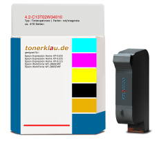 Tintenpatrone 4.2-C13T02W34010 kompatibel mit Epson C13T02W34010 / 502XL