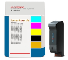 Tintenpatrone 4.2-C13T664340 kompatibel mit Epson C13T664340 / 664