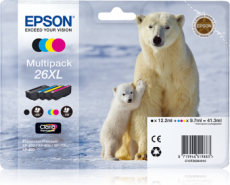 Epson C13T26364010 [ C13T26364010 ] - Rainbow Kit / 4 Farben 26XL