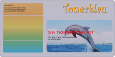 Toner 3.5-TK5270KCMY-KIT 4-farbig kompatibel mit Kyocera TK-5270K / 1T02TV0NL0