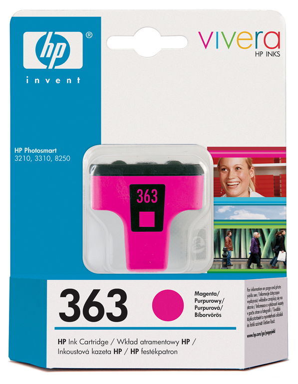 HP C8772EE / HP 363 Tintenpatrone magenta / 6ml