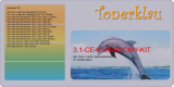 Toner 3.1-CE400X-BKCMY-KIT 4-farbig kompatibel mit HP CE400X / 507X