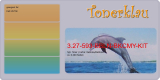 Toner 3.27-593-BBLN-BKCMY-KIT 4-farbig kompatibel mit Dell 593-BBLN / H3M8P / DPV4