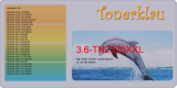 Toner 3.6-TN2320XXL kompatibel mit Brother TN-2320 / XXL Version