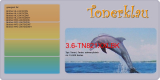 Toner 3.6-TN821XXLBK kompatibel mit Brother TN-821XXLBK / 821XXL
