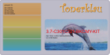 Toner 3.7-C301C321-BKCMY-KIT 4-farbig kompatibel mit Oki 44973536