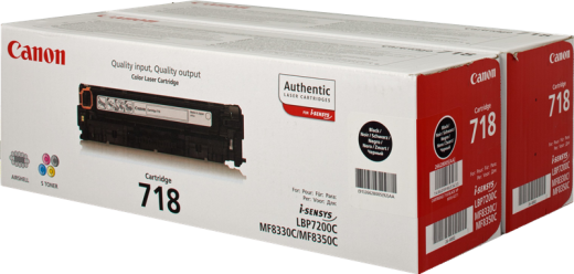 Canon 2662B005 [ 2662B005 / 718 BK VP ] Toner