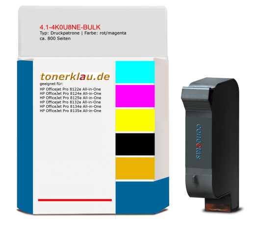 Druckpatrone 4.1-4K0U8NE-BULK kompatibel mit HP 4K0U8NE / 924e