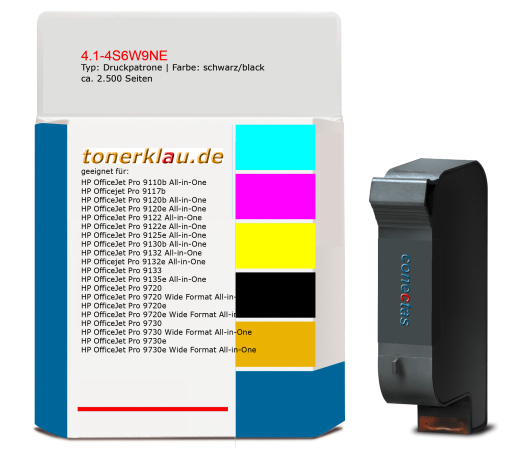 Druckpatrone 4.1-4S6W9NE kompatibel mit HP 4S6W9NE / 937e