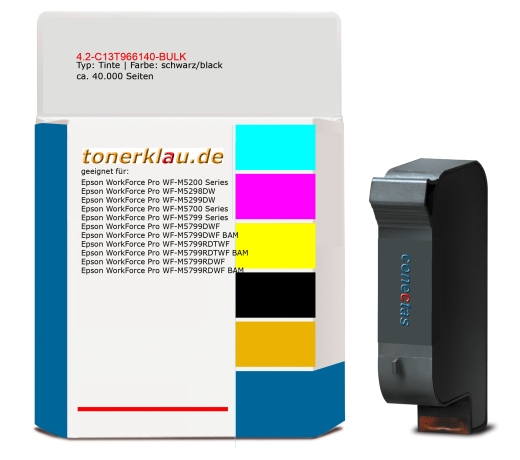 Tinte 4.2-C13T966140-BULK kompatibel mit Epson C13T966140 / C13T966140