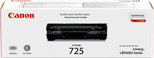 Canon 725bk [ 725bk / 3484B002 ] Toner