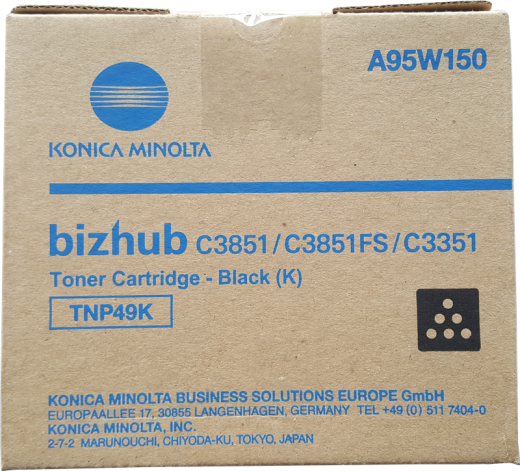 Konica Minolta A95W150 [ A95W150 / TNP-49K ] Toner