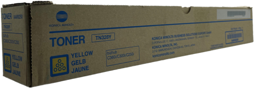 Konica Minolta AAV8250 [ AAV8250 / TN328Y ] Toner
