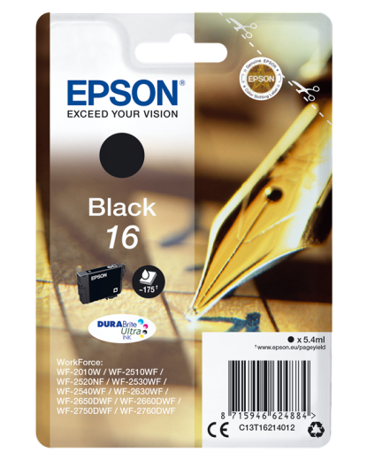 Epson C13T16214010 [ C13T16214010 / T1621 ] Tintenpatrone