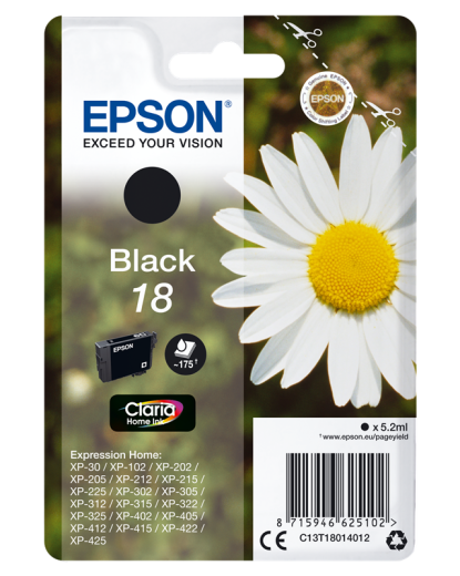 Epson C13T18014010 [ C13T18014010 / T1801 ] Tintenpatrone