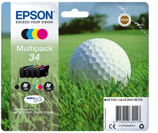 Epson C13T34664010-MULTI [ C13T34664010MULTI / 34 ] Tintenpatrone