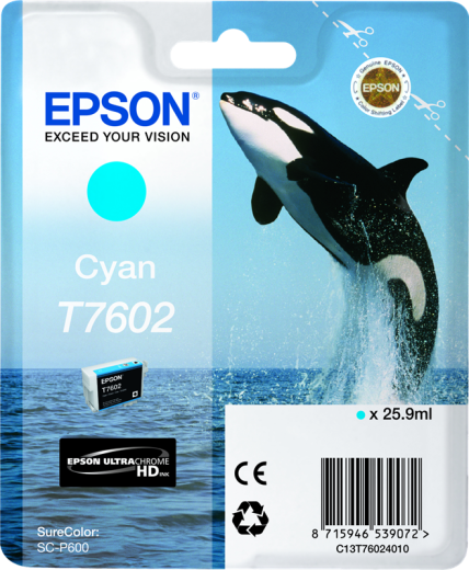 Epson C13T76024010 [ C13T76024010 / T7602 ] Tintenpatrone