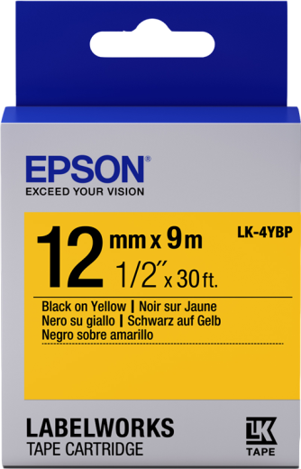 Epson C53S654008 [ C53S654008 / LK-4YBP ] Schriftband