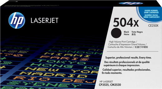 HP CE250X [ CE250X / 504X ] Druckkassette