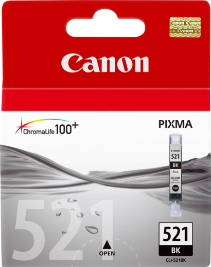Canon CLI-521bk [ CLI521bk / 2933B001 ] Tinte