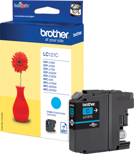 Brother LC-121C [ LC121C / LC-121 ] Tintenpatrone
