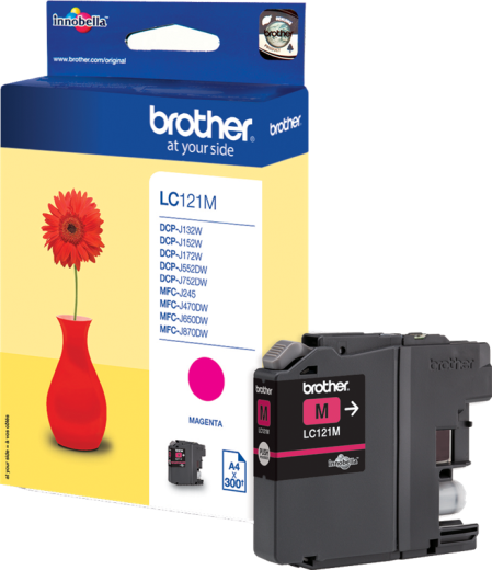 Brother LC-121M [ LC121M / LC-121 ] Tintenpatrone