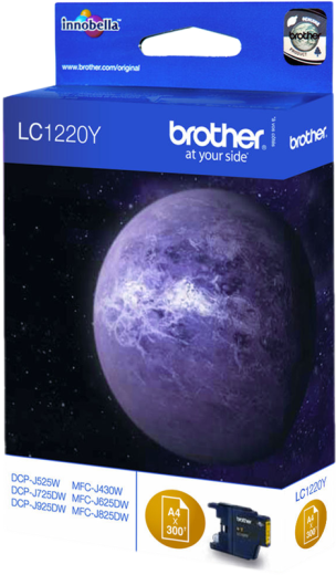 Brother LC-1220Y [ LC1220Y / LC-1220 ] Tintenpatrone
