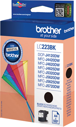 Brother LC-223BK [ LC223BK / LC-223 ] Tintenpatrone