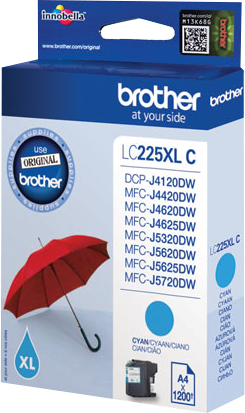 Brother LC-225XLC [ LC225XLC / LC-225XL ] Tintenpatrone