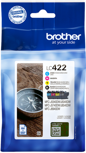 Brother LC-422 [ LC422 / LC422VAL ] Tintenpatrone